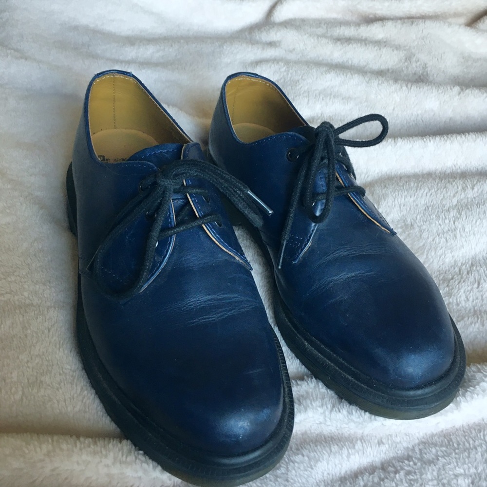Navy Blue Doc Martens! Hardly worn